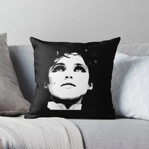 Edie Sedgwick Classic T Shirt  Printing Throw Pillow Cover Bedroom Cushion Decor Anime Case Waist Pillows not include One Side