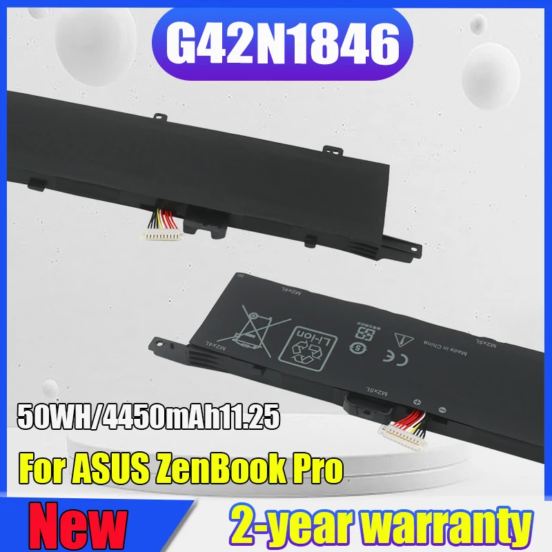 C42N1846 Laptop Battery For ASUS ZenBook Pro Duo UX581 UX581G UX581GV UX581LV Replace C42N1846-1 0B200‑03490000 Notebook Battery