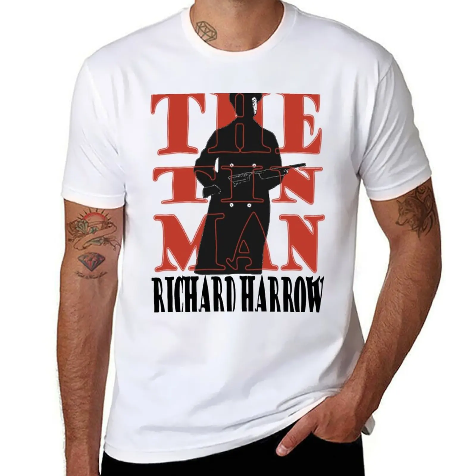 

Richard Harrow - Tin Man T-Shirt man graphic t shirt t shirts for man graphic vintage T-Shirt