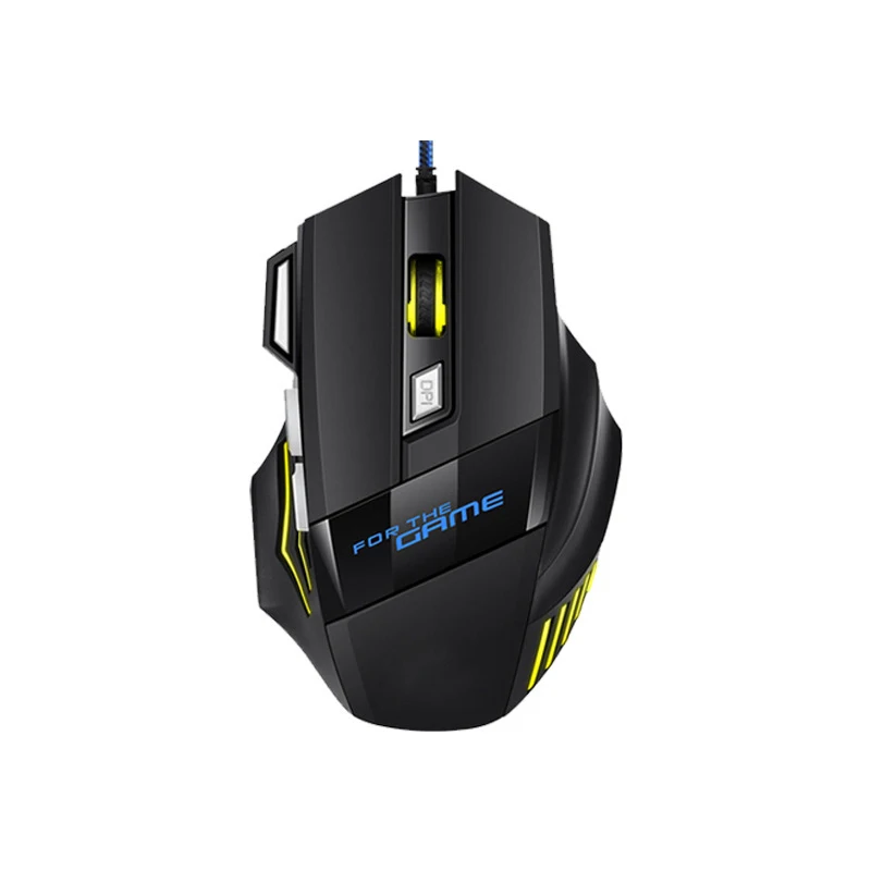 New 2026 USB Gaming Mouse RGB Backlit Ergonomic Game Mice 7D Esports Wired Mouse for Notebook Laptop Desktop Accessories