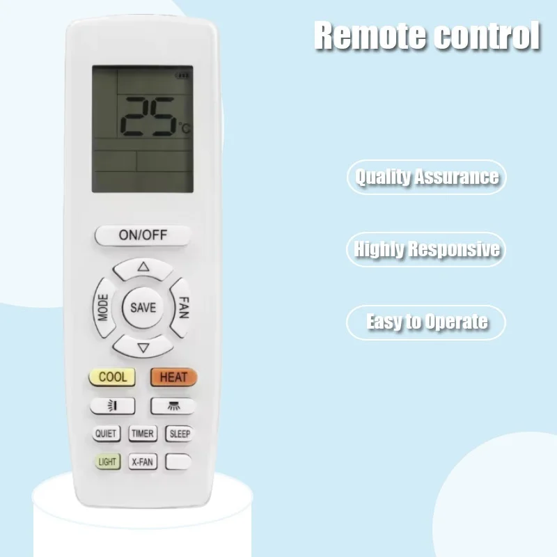 YAPOF15 Replacement Air Conditioner Remote Control for Gree with Cool And Heat Functions A/C Conditioning Controller