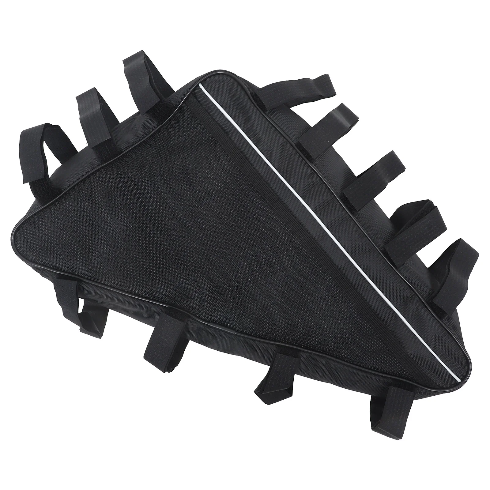

693 Vehicle Cycling Triangle Bag Electric Bike Cover Riding Frame Case Oxford Cloth Holder Bags Front