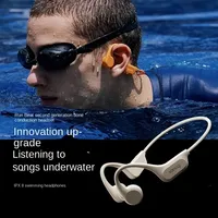 Sanag B60 pro Bone Conduction Earphone IPX8 Wireless Open headset Bluetooth 5.3 Swimming Bluetooth headphones 64GB MP3 Earbuds