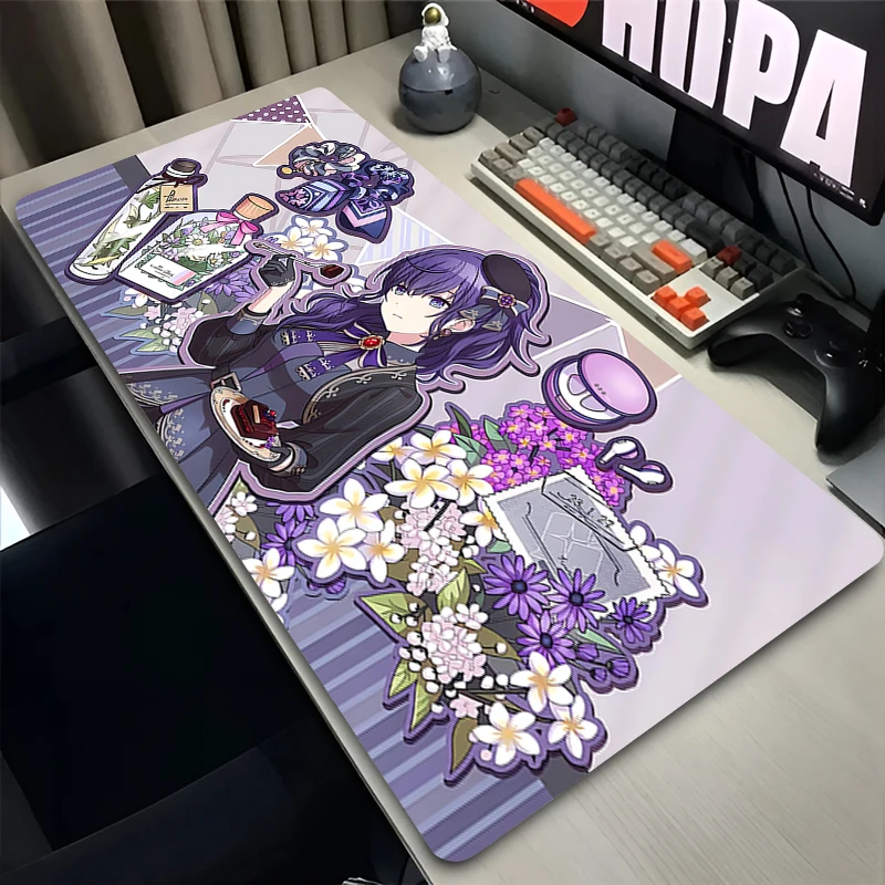 Mouse Pad PC Non Slip Rubber HD Mousepad Laptop Gamer Cabinet Keyboard Pad Office Computer Gaming P-project Sekai Desk Mouse Mat