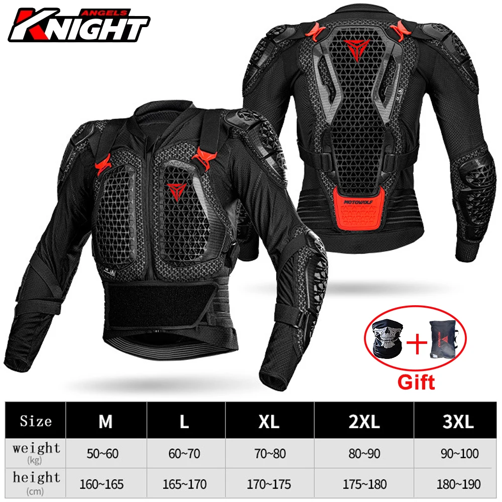 

Moto Body Armor Men Women Moto Protection Gears Motorcycle Jacket Motocross Racing Jacket CE Approval Motorbike