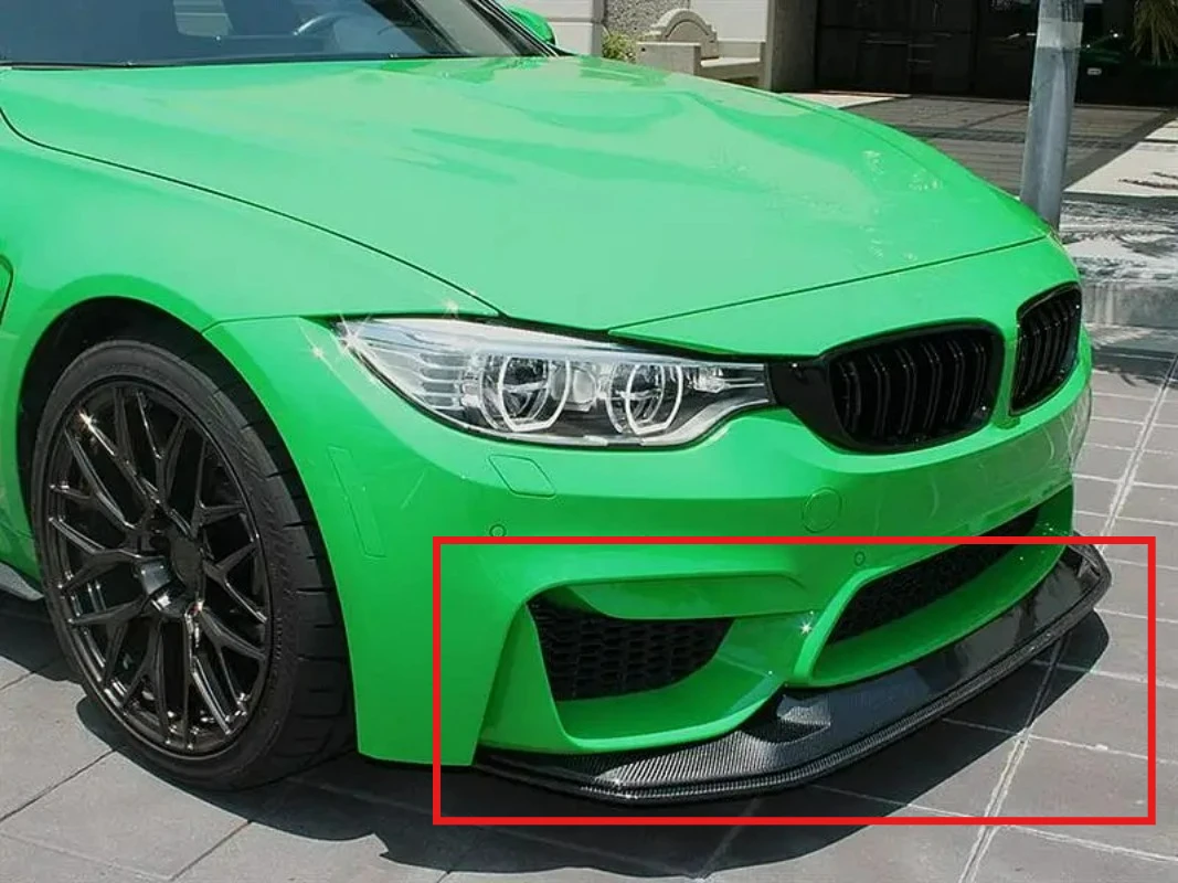

Aero-Optimized FORBMW F80 M3 F82 F83 M4 Front Bumper Lip Real Carbon Fiber 2014-2021