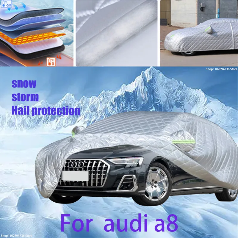 

For Renault Arkana 2024 Outdoor Cotton Thickened Awning For Car Anti Hail Protection Snow Covers Sunshade Waterproof Dustproof