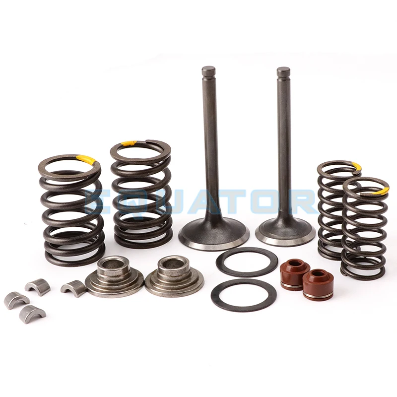 

Motorcycle parts LF 125 cc LIFAN horizontal 125 engine intake and exhaust valves Kit with Valve Springs X 4 EXTRA STIFF