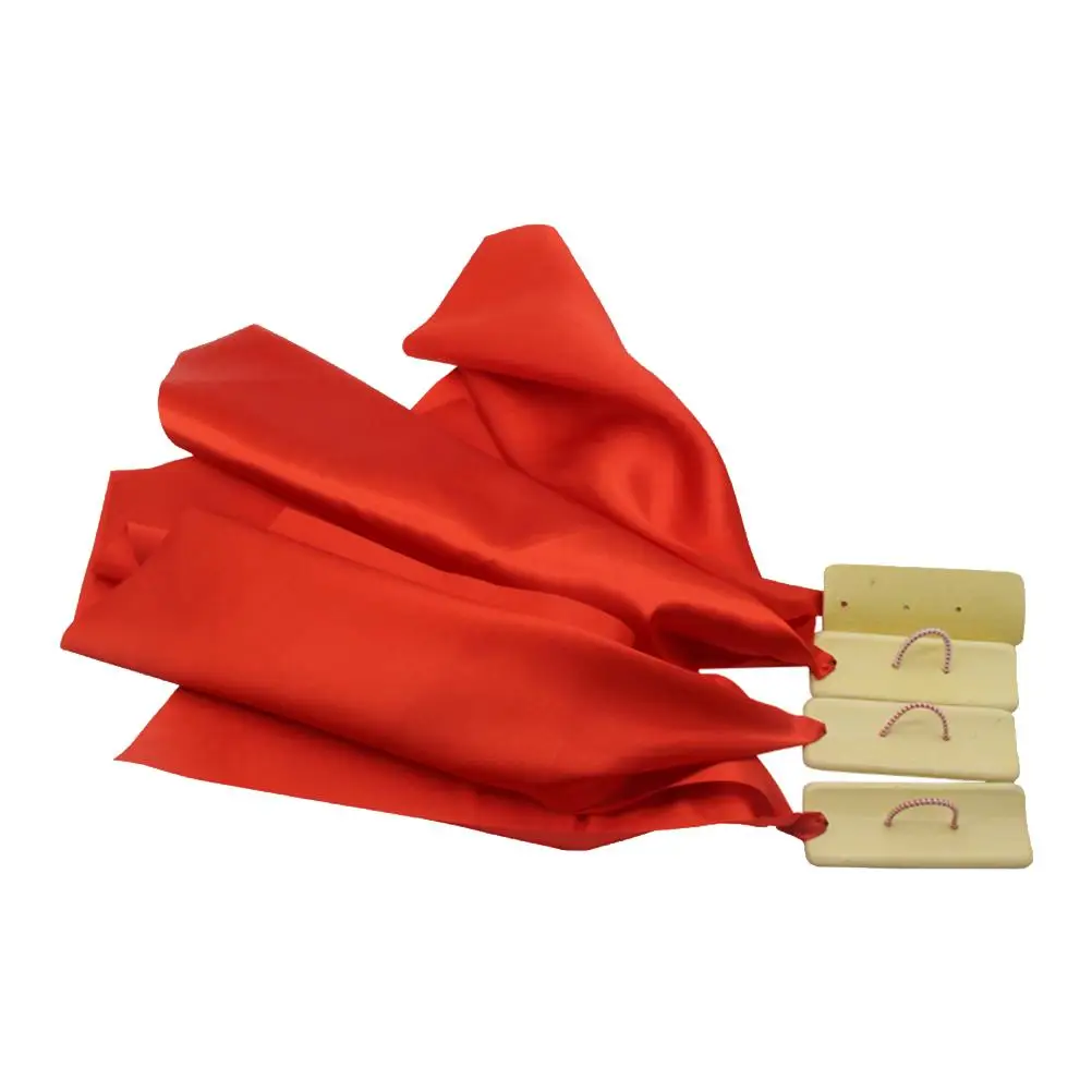 4 Pcs Bamboo Board Props Musical Instrument Child Polyester Festival Performance Allegro Clappers Kuaiban Durability