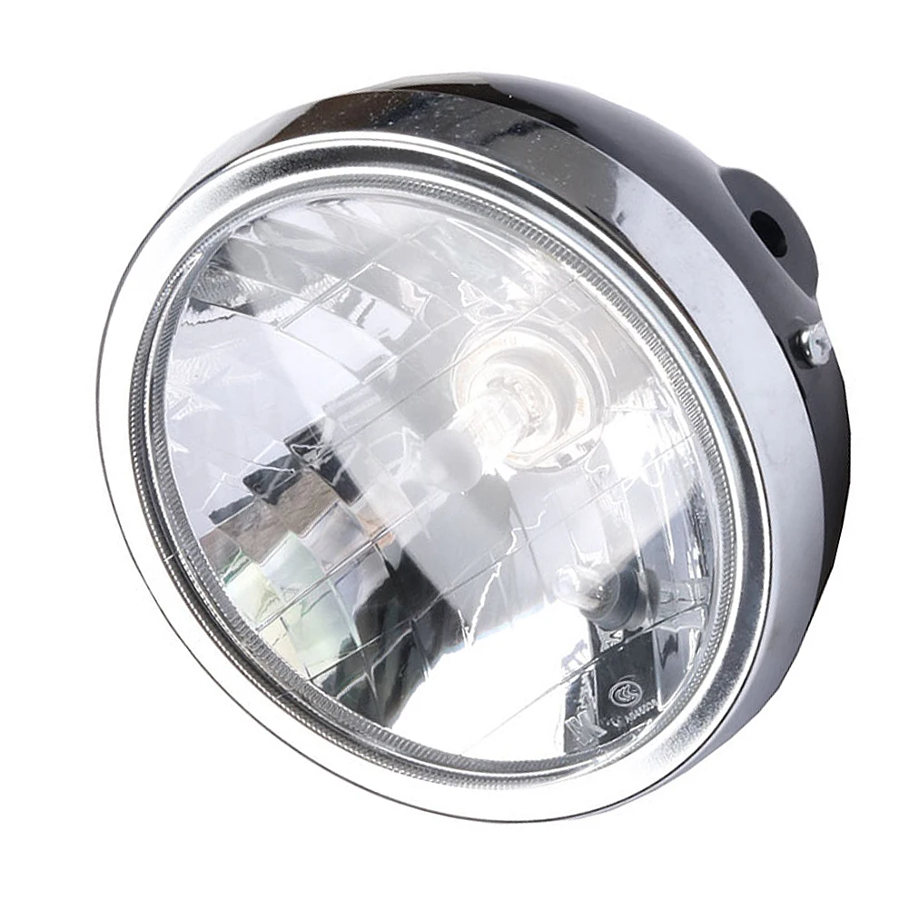 Round Motorcycle Headlamp Headlight Halogen Front Light Lighting For YAMAHA JYM125-3F YB125SP YB125 YB 125 SP