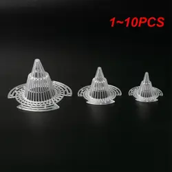 1~10PCS Leakproof Flower Pot Hole Mesh Cup Conical Bonsai Pot Bottom Coniform Grid Mat Bottom Net Prevent Soil Loss Breathable