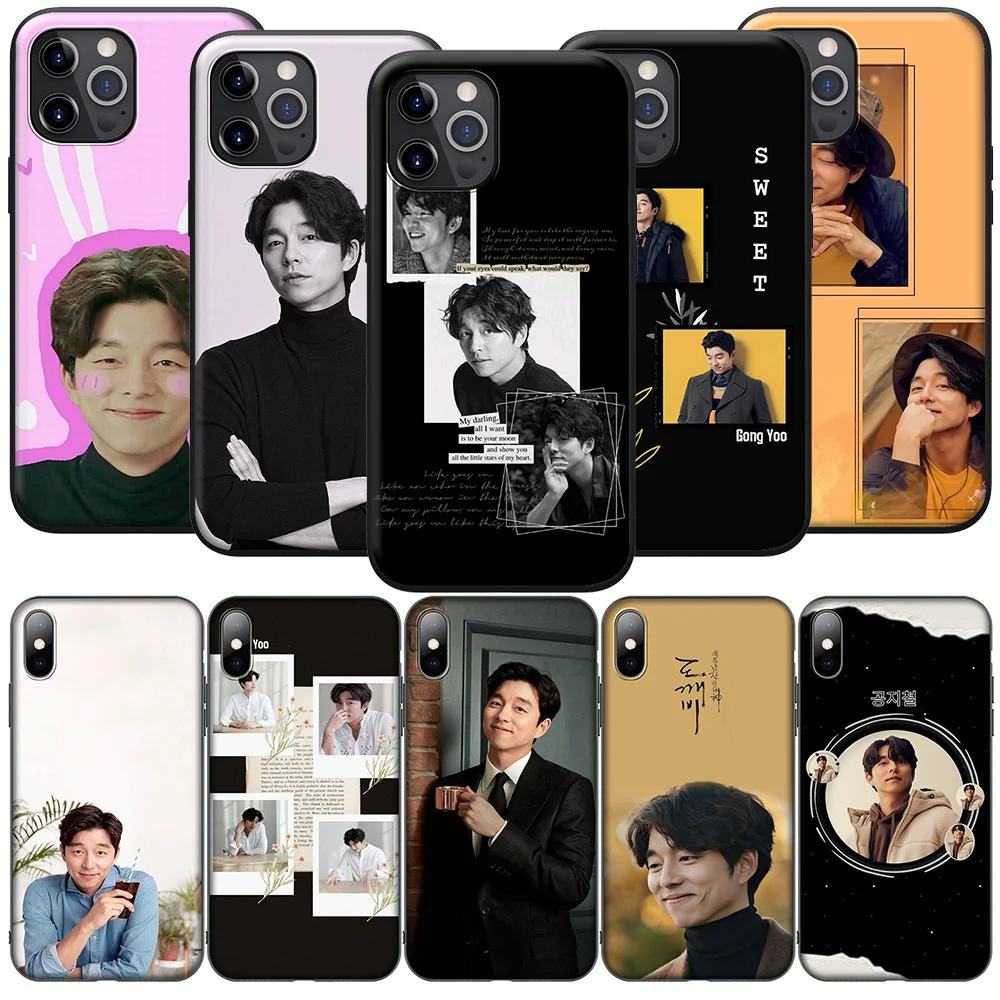 SO80 Gong Yoo K POP Cover Phone Case for Xiaomi Redmi Note 11 11s 10 10s 9 9s 10t 8T 8 7 6 Pro Max