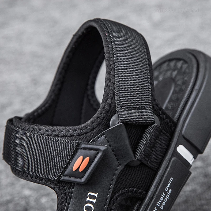 Xiaomi-Zapatillas informales de PVC para hombre, sandalias antideslizantes de suela suave, transpirables y cómodas, Color sólido, talla 36-45, novedad de verano