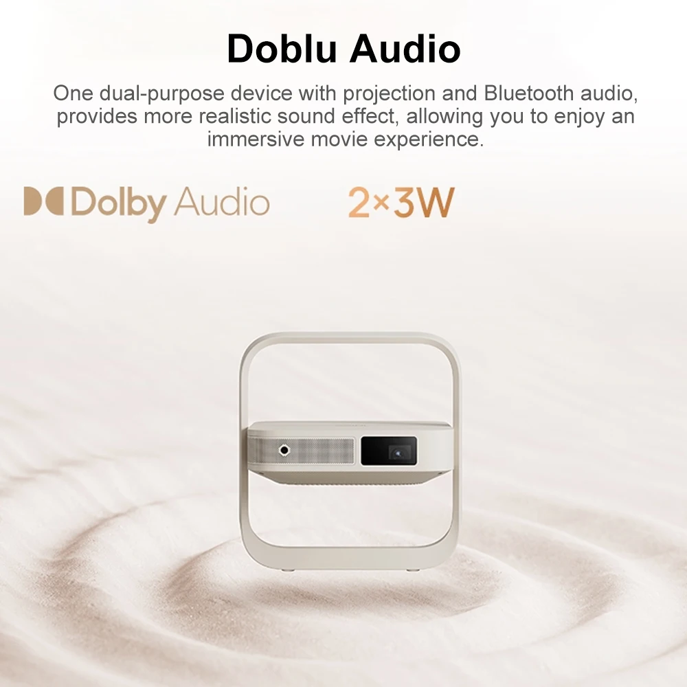 Nuovo XGIMI Z6X Mini proiettore DLP di quinta generazione Supporto 4K Home Theater 1080P Smart Beamer Supporto MEMC HDR Dolby Audio