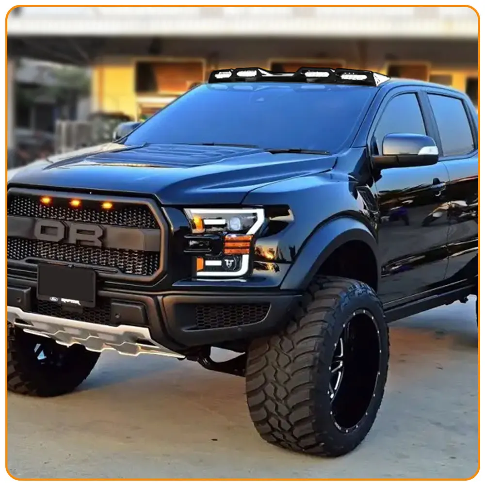 Listwa LED dachowa do Forda F-150 Raptor 2023 2024 2025, zewnętrzna lampa dachowa, spoiler dachowy
