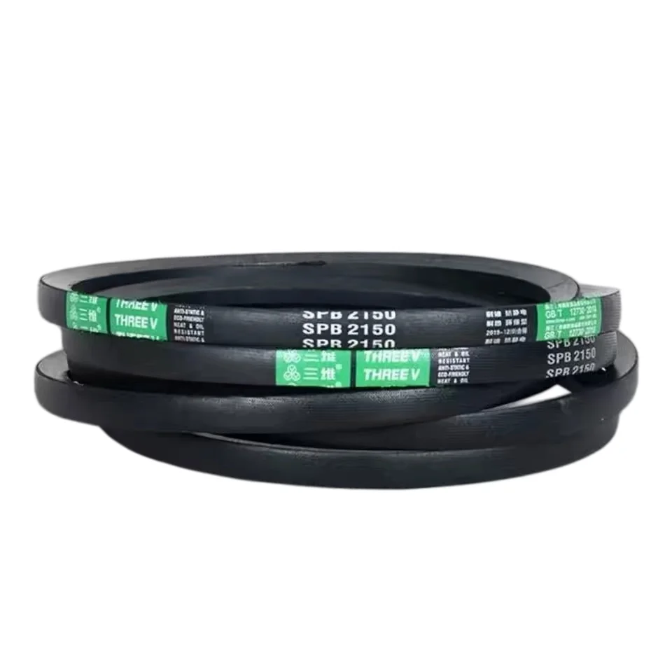 SPB 5V Wear Resistant Rubber Narrow V Belt Industrial Drive Conveyor Strap Outer Circumference 864mm-2083mm