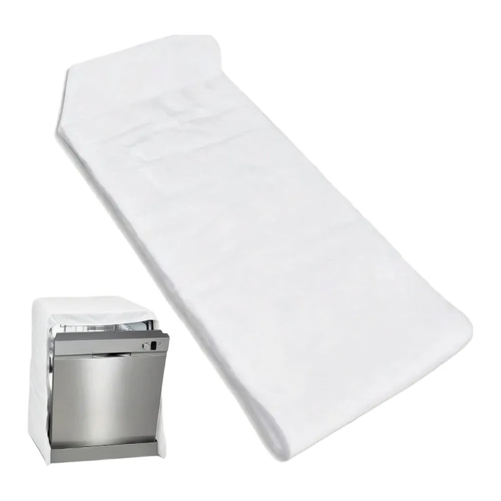 Cotton Soundproof Blanket for Dishwasher 80.7in x 15.7in Thermal Insulation Pad Reduces Operational Noise Levels