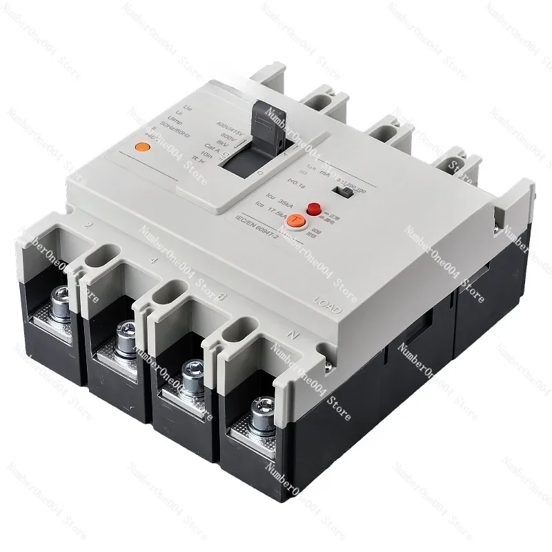 Circuit breaker 400A Total system 250A with leakage protection switch NM1LE 100A three-phase four-wire leakage protection