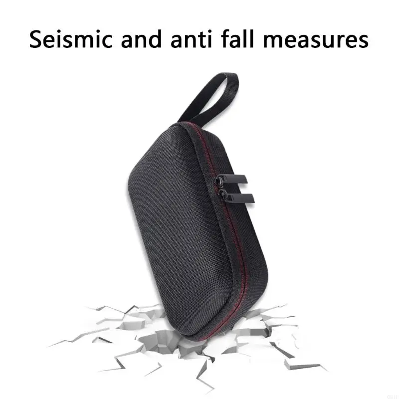 Bolsa EVA Q81F con consola juego mano bolsillo malla bolsillo Caja almacenamiento a prueba choque a prueba