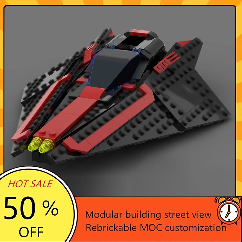 

Набор из 255 деталей: Популярная модель космического корабля из фильма «Звездные войны», конструктор MOC, модульные технологичные блоки, подарок на праздник, игрушка для сборки, детский набор