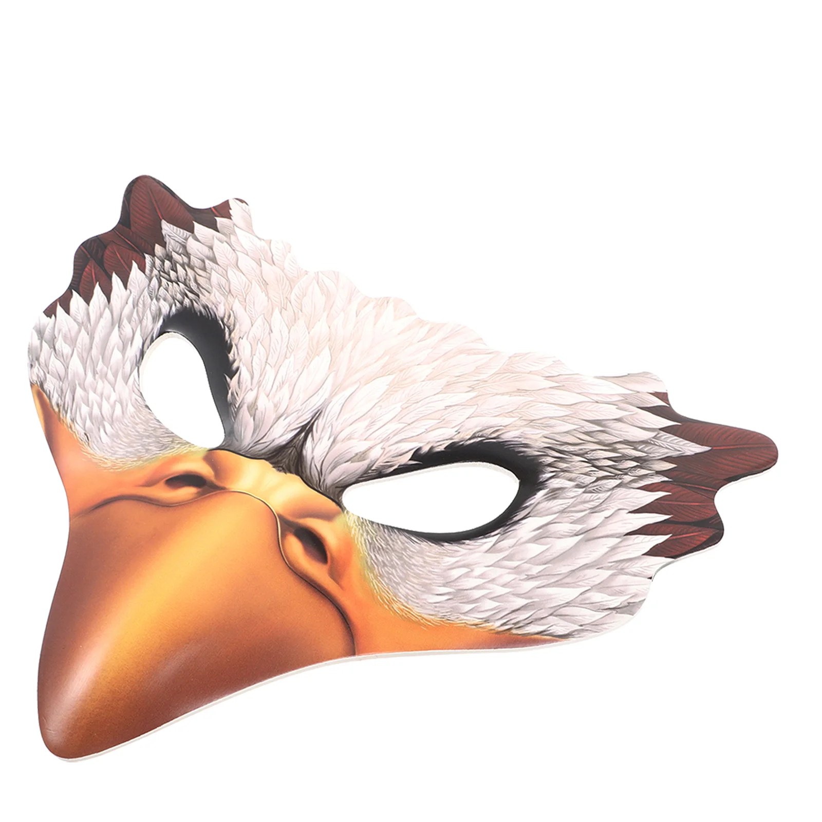 

Eagle Cosplay Mask Lightweight Halloween Party Prop Unique Animal Design For Carnival Masquerade Costume Accessory