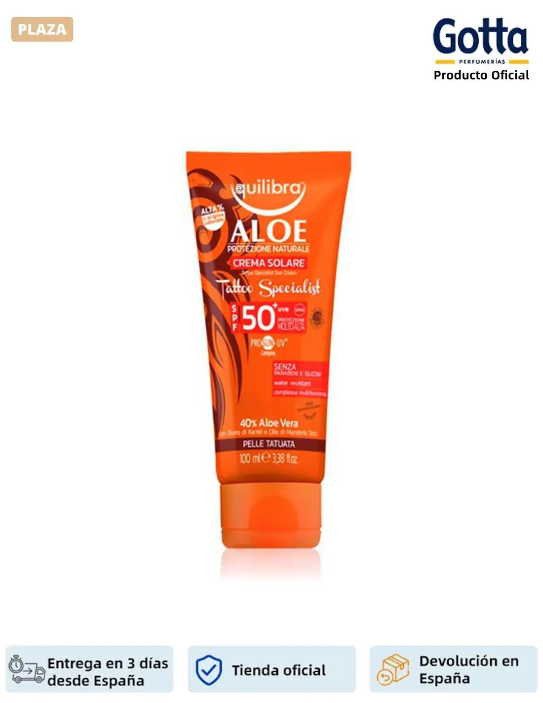 Balance-Sol Tatoo Specialist SPF50 Cream - 100 ML-Beauty & Health, skin care, sun, sun protection-Tattoo Specialist sun Cream, to protect those skin memories from the sun