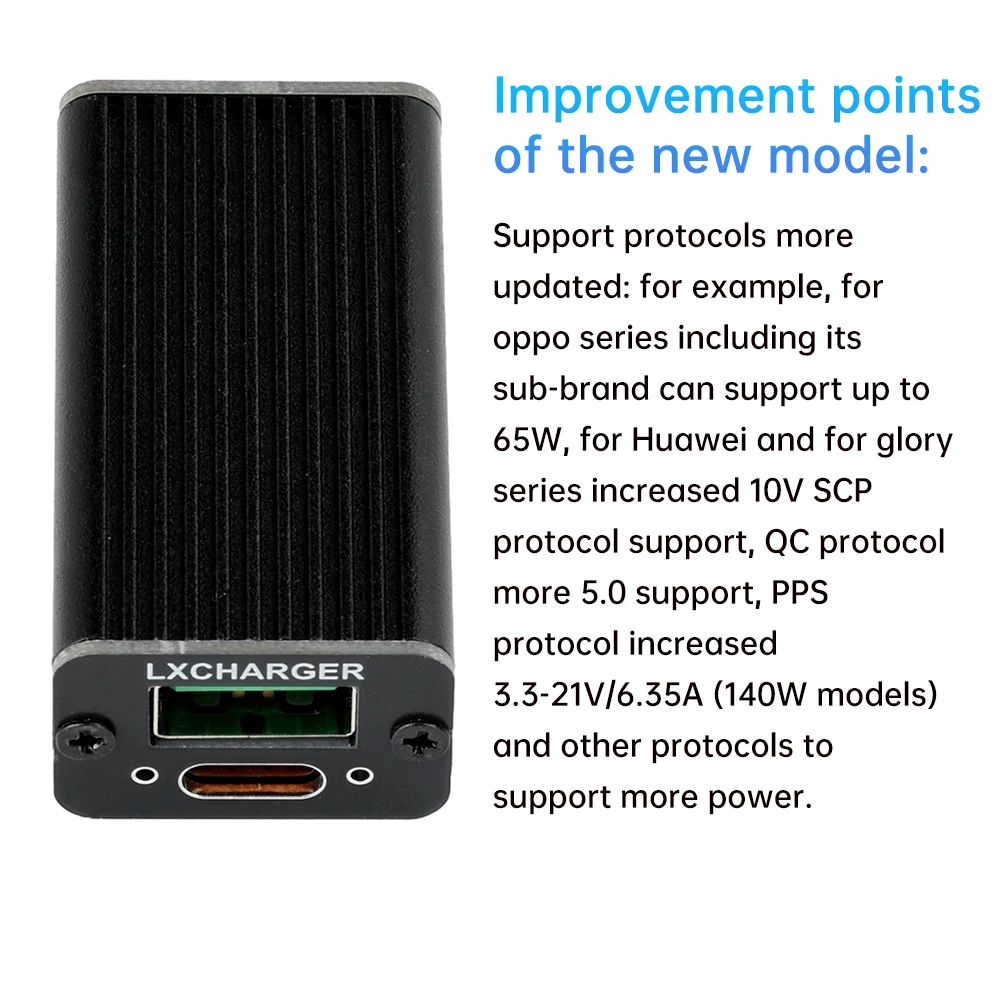 DC9V-35V 140W Full Protocol Cell Phone Fast Charging Module PD Fast Charging Board Support QC4.0/5.0 PD2.0/3.0/PPS/FCP/SCP