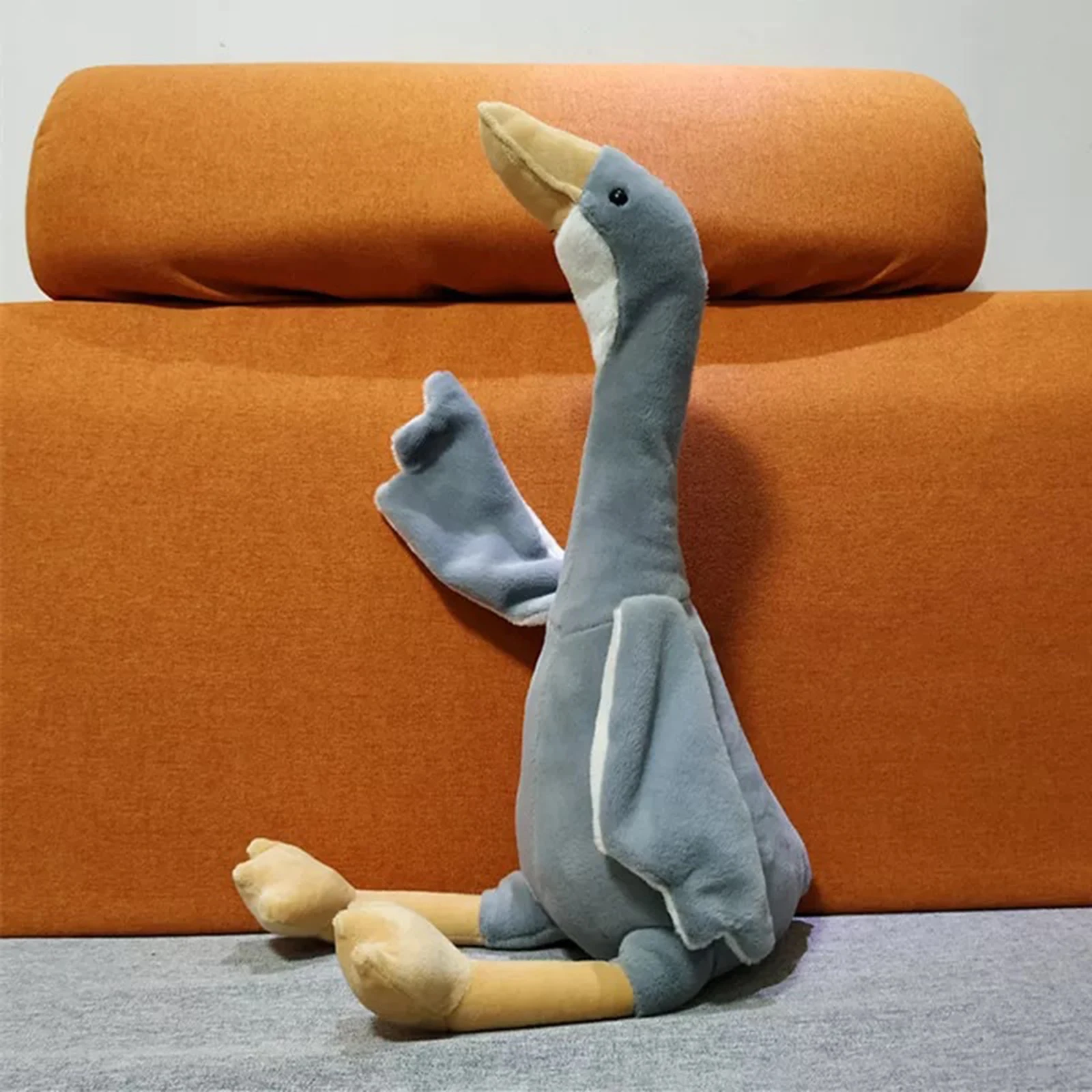 40cm Long Neck Goose Stuffed Plush Doll Cute Soft Stuffed Dolls Plushie Animals Toys for Kids Baby Children Birthday Gifts