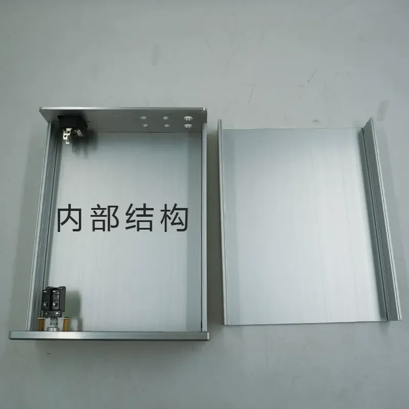 For 184 All Aluminum Power Amplifier DIY Chassis Tube Amp Preamp Karaoke Amplifier Case Shell Decoder Enclosure