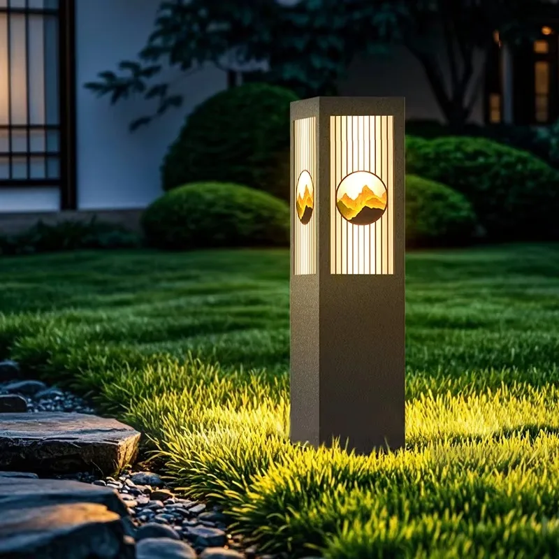 

Solar Powered Outdoor Lawn Light Waterproof Decorative For Garden Park Villa Courtyard Pathway Landscape Lighting