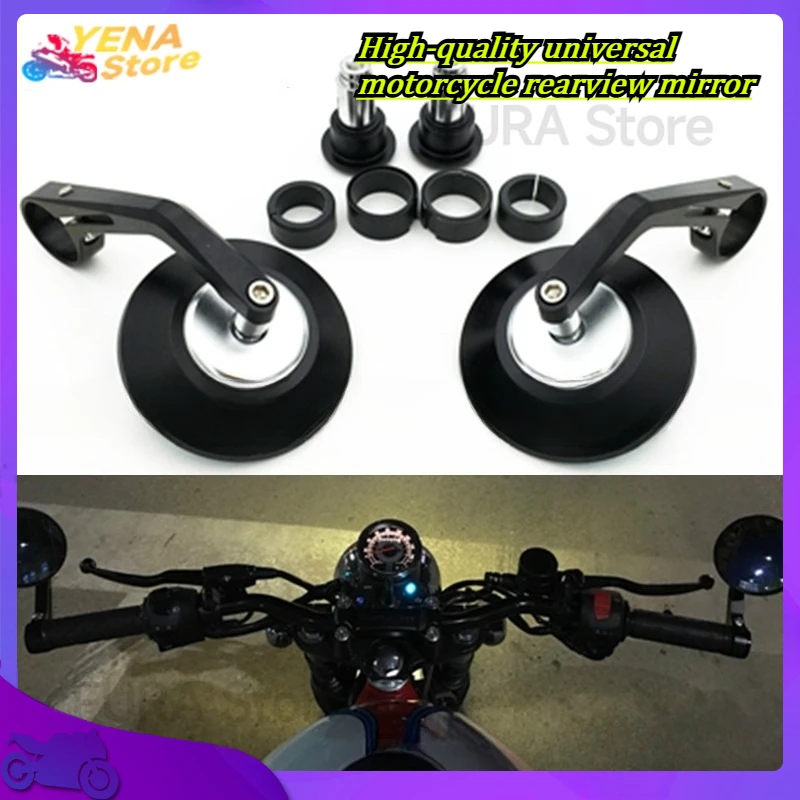 

High-quality universal motorcycle rearview mirror, retro motorcycle sideview mirror, reflective mirror / reversing mirror