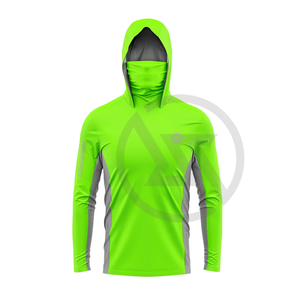 Sudaderas con capucha Fluor Mask, camisetas adecuadas para pesca, caza, escalada, camping, senderismo, actividades al aire libre, protección solar, ropa transpirable.