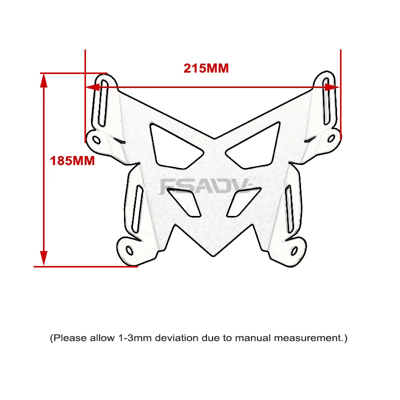 TRK702 TRK702X Motorcycle Windshield Lift Bracket Windscreen Lifting Up Wind Deflector For Benelli TRK 702X 702 X 2022 2023 2024