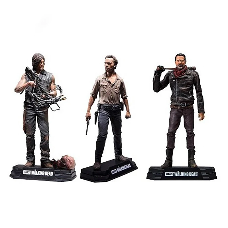 figurine-en-pvc-du-personnage-de-la-serie-walking-dead-rick-daryl-negan-modele-de-jouets-collection-d'ornements-serie-televisee-americaine-cadeaux-peripheriques