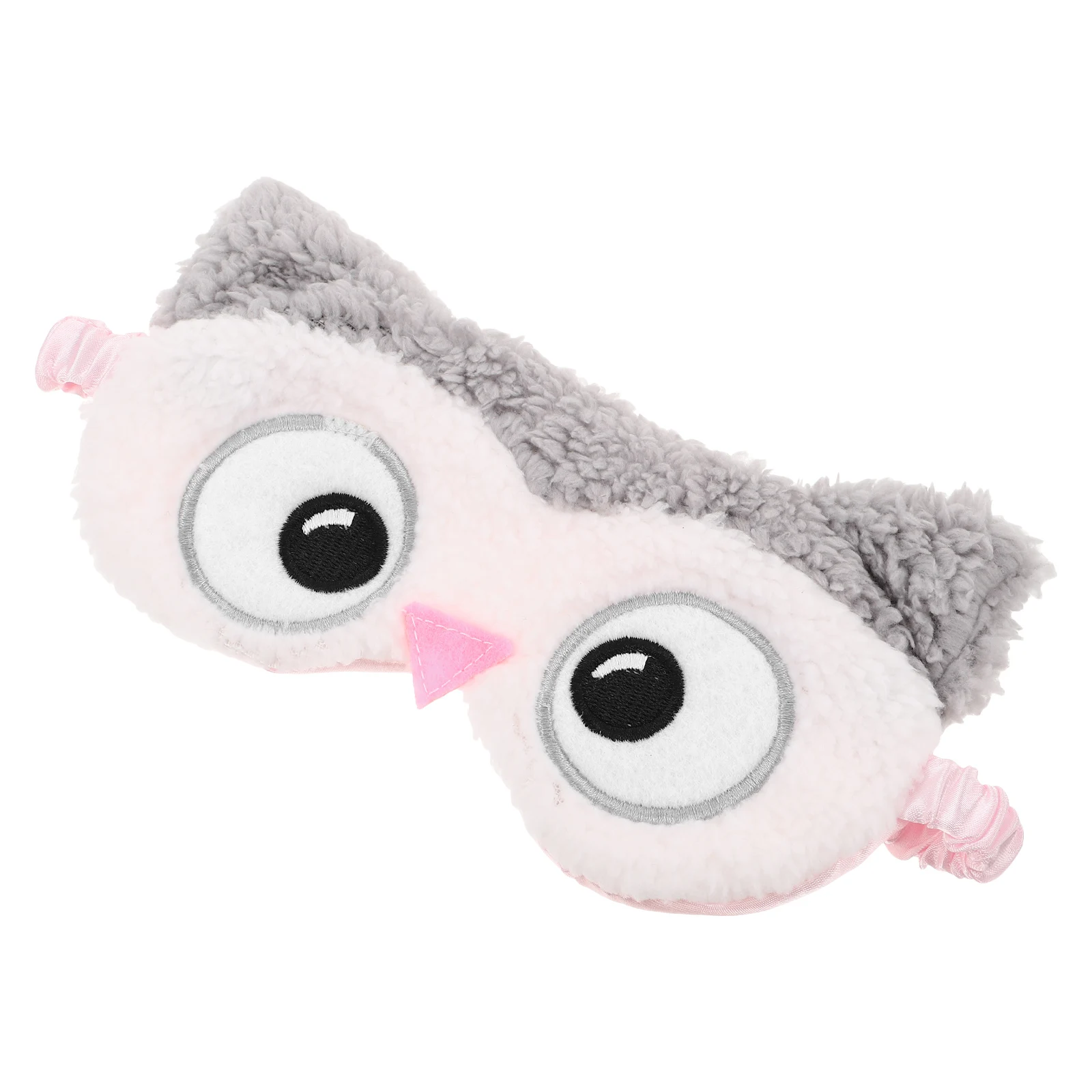 

Cute Cartoon Mask Creative Glasses Design Soft Light Blocking Sleep Mask for Travel Home Office Relaxation