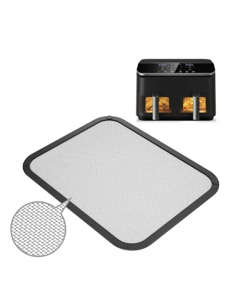 L8RE – anti-éclaboussures magnétique en acier inoxydable, 2 pièces, Fine pour Machine à frire à Air chaud