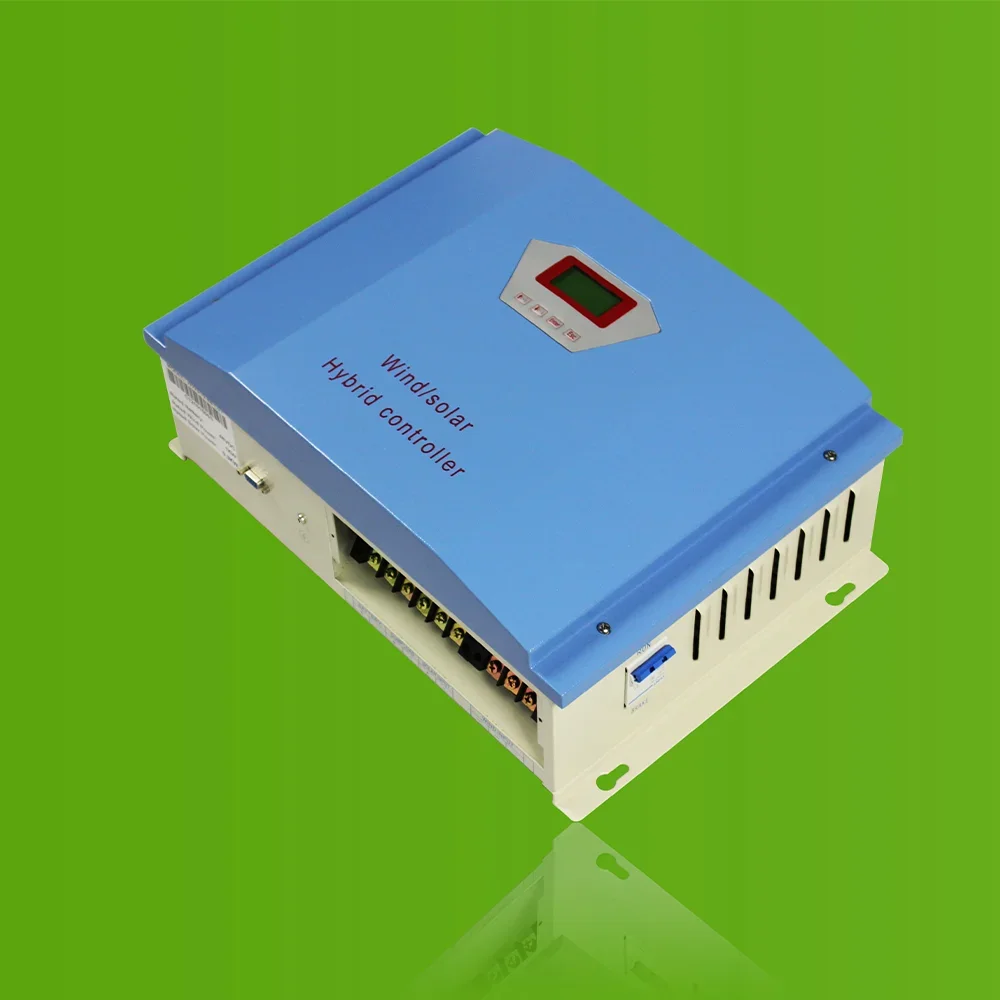 Imagem -02 - Wind And Solar Hybrid Pwm Controller Regulador Usado para Turbina Eólica com Descarregadores com Monitoramento Wifi 2kw 10kw 48v 220v dc