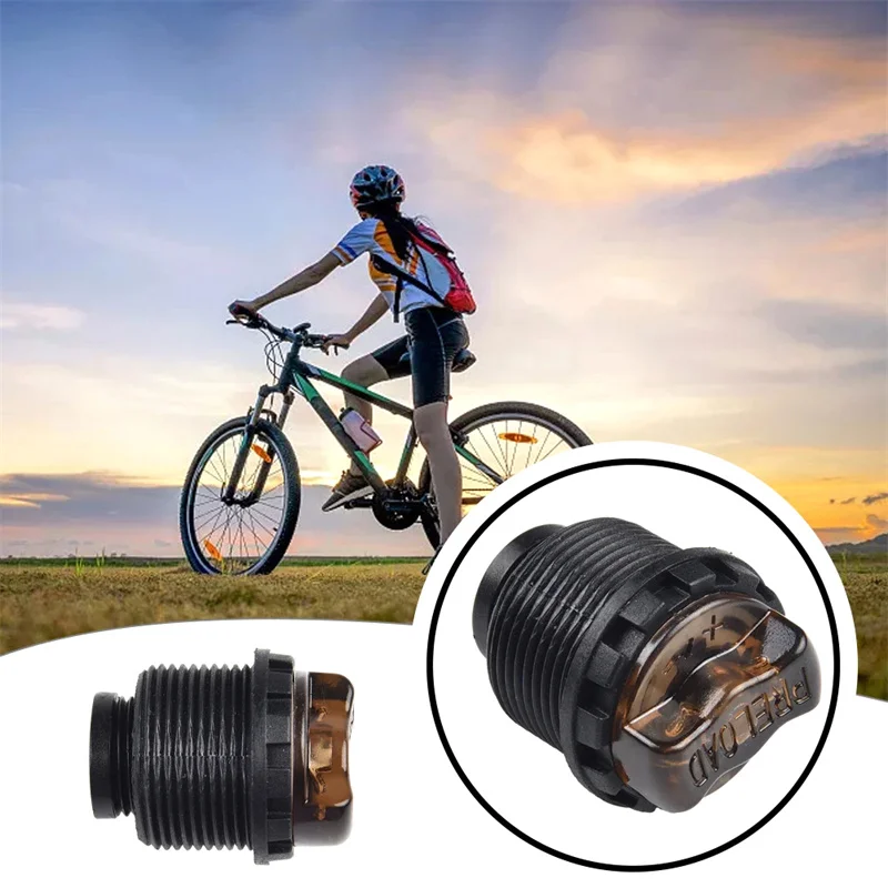 Bicycle Front Fork Repair Cap Rod Oil Bars Spring Adjustment Knob Maintenance Bike Front Damper Rod Preload Repair Knob Part