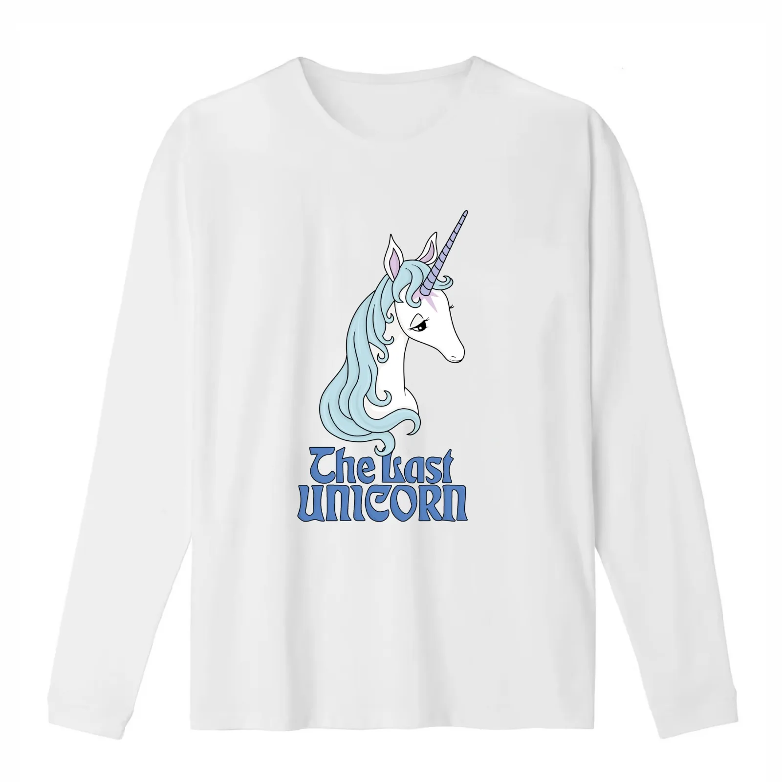 The Last Unicorn T-Shirt Summer Casual Cotton Tee Oversized Streetwear Tops Vintage Graphic Print Loose Fit Short Sleeve