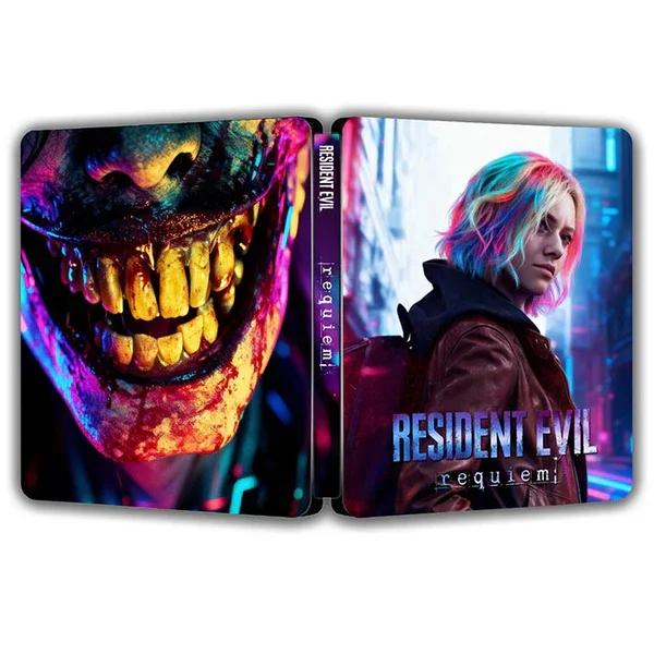 RE Requiem RE9 Cyberpunk Edition Steelbook FantasyBox (только коробка, без диска)