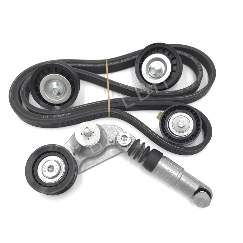

SAARSAAR Suitable for Land Range Rover Evoque Discovery 3/4 Freelander 2 XJ XF Tensioner Transition Pulley Gene