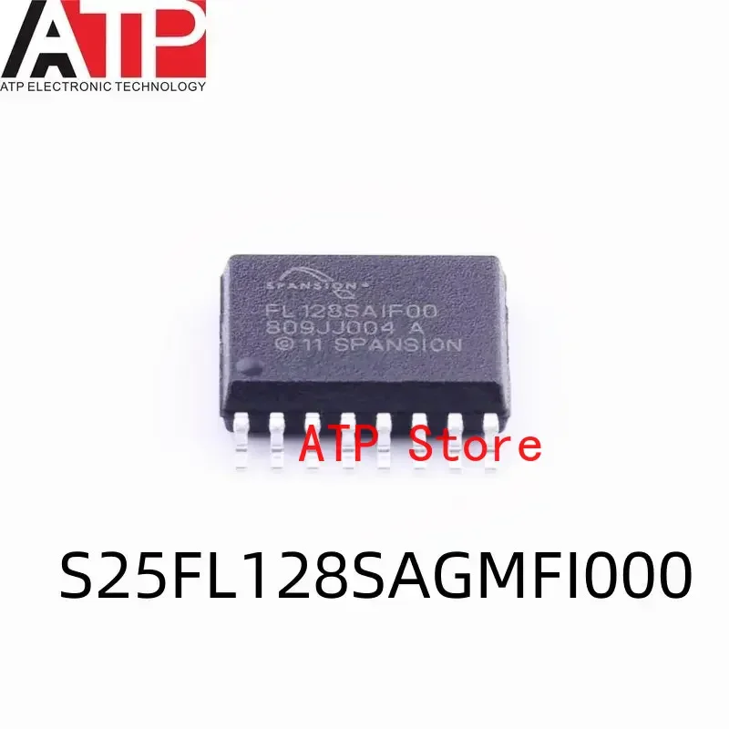 

5-10PCS New Original S25FL128SAGMFI000 FL128SAIF00 S25FL128 Chip IC FLASH 128MBIT SPI/QUAD 16SOIC