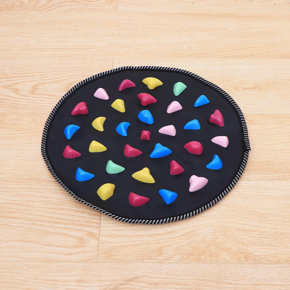 

Foot Massage Mat Round Silicone Design For Pain Relief Durable Stone Foot Pad For Home Outdoor Use Massage Mat