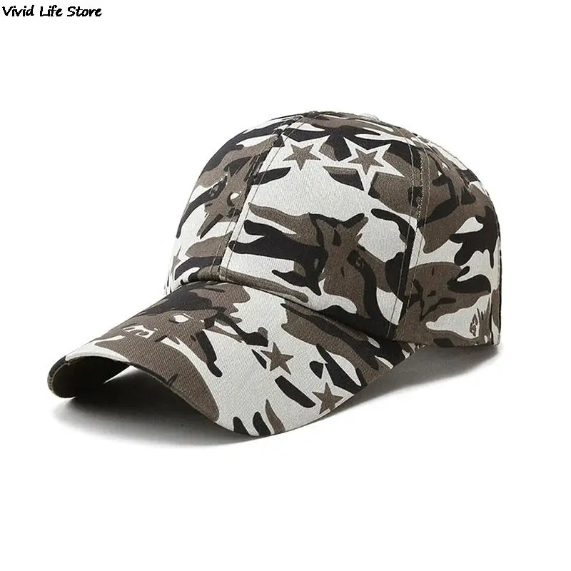 Outdoor Sport Snap Back Caps Camouflage Hat Camo Hunting Cap Hat For Men Adult Cap