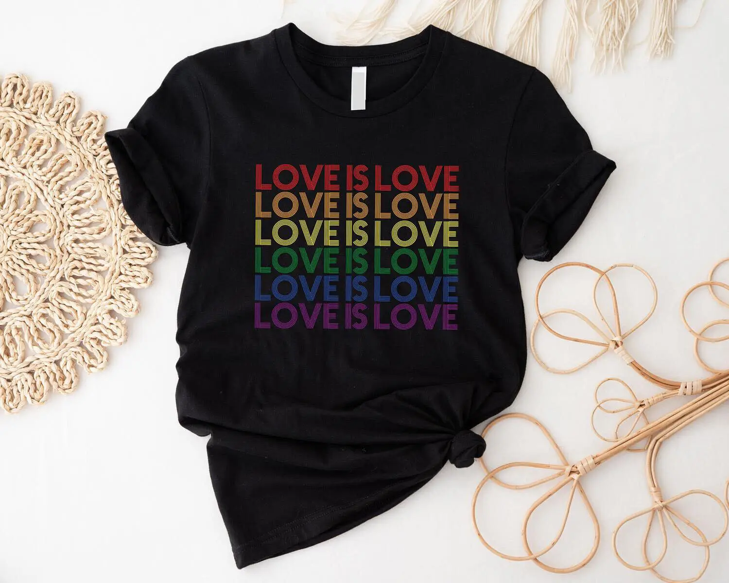 

Love is Love T-Shirt, Womens Love Shirt, Pride Shirt, Mens