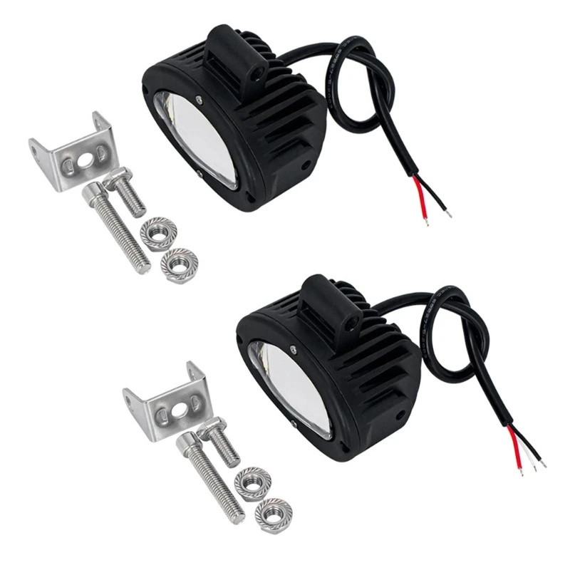 Bracket Mounted Forklift LED Warning Light Simple Installs for Warehouse Aisles