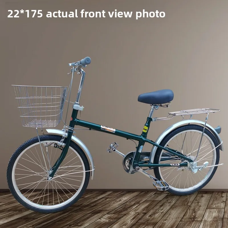 Japanese Retro Steel City Commuter Bicycle 22 24 26 Inches Single-speed Bicycle Adult Lightweight Bicycle Adult Bicycle view 5