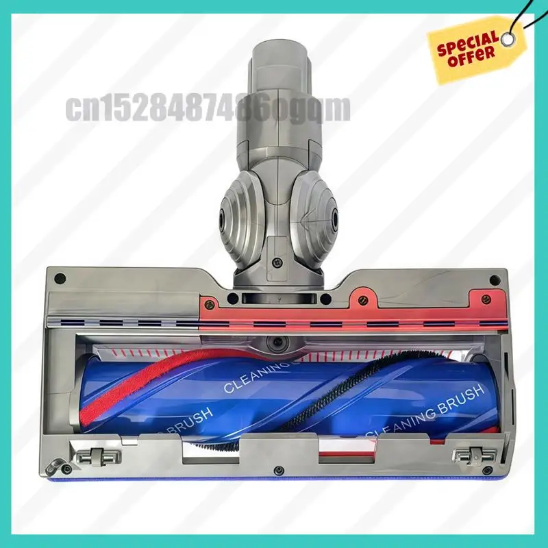 

-ABJZ Quick-Release Anti-Tangle Cleaner Head For Dyson V7 V8 V10 V11 V15 Vacuum Attachments With LED Dust Detection