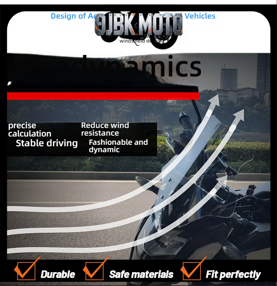 

【Perfect fit】For CFMOTO NK250 windshield 250NK front windshield modification small windshield accessories