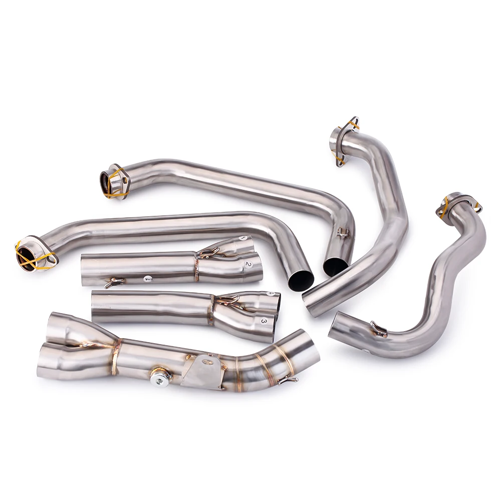 Suitable For Kawasaki Z900 2017-2023 Motorcycle Exhaust System Modify Stainless Front Link Pipe Slip-On Optional 51mm Original